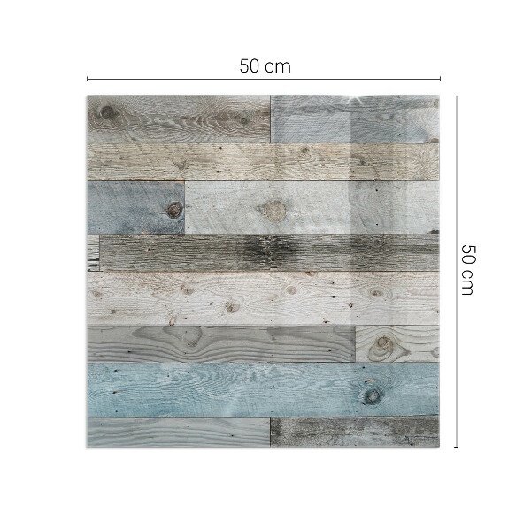 Quadratische Glasplatte für Öfen Bretter in verschiedenen Farbtönen