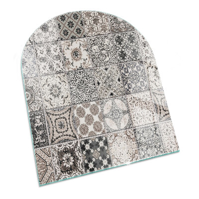 Funkenschutzplatte Kaminöfen Dekorative Fliesenmuster