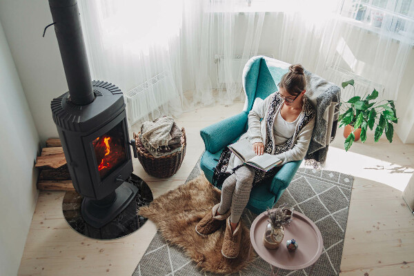 Runde Funkenschutzplatte Kaminöfen Elegantes Marmormuster