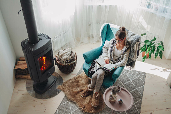 Runde Kamin Glasplatte Abstraktes Texturmuster