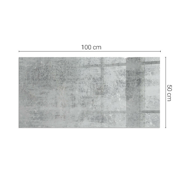 Rechteckige Funkenschutzplatte aus Glas Abstrakte Hintergrundtextur
