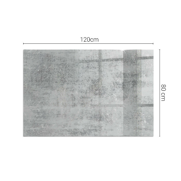 Rechteckige Funkenschutzplatte aus Glas Abstrakte Hintergrundtextur