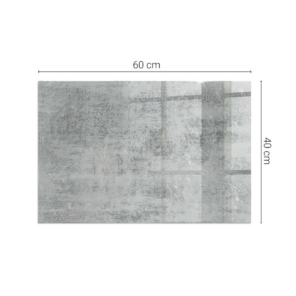 Rechteckige Funkenschutzplatte aus Glas Abstrakte Hintergrundtextur