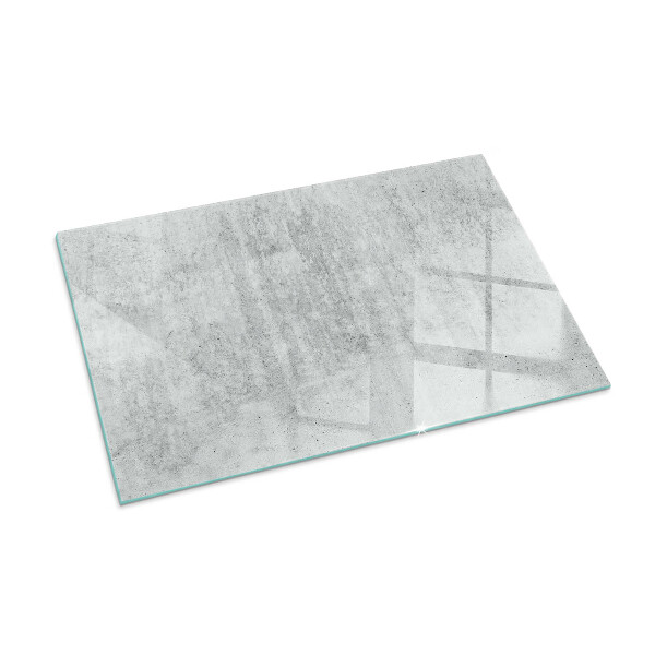 Rechteckige Glasplatte für Öfen Rohbetonstruktur