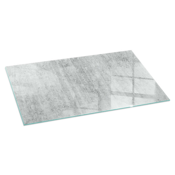 Rechteckige Glasplatte für Öfen Rohbetonstruktur