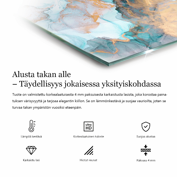 Rechteckige Glasplatte für Öfen Rosttextur im Hintergrund