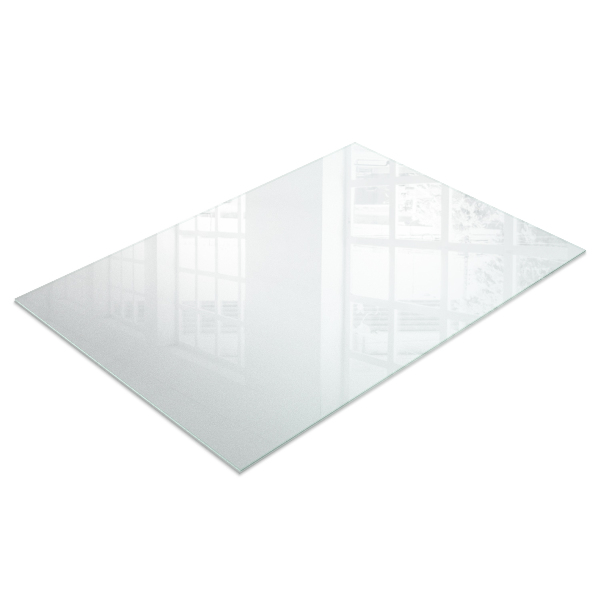 Rechteckige transluzente Glas-Tischplatte
