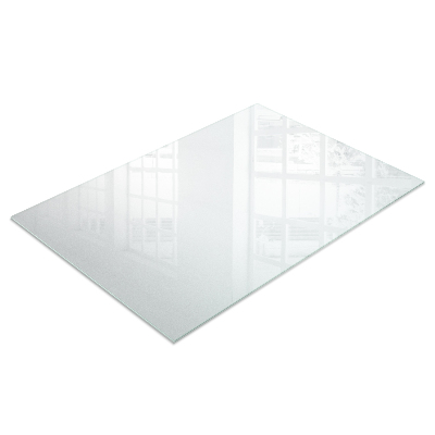 Rechteckige transluzente Glas-Tischplatte