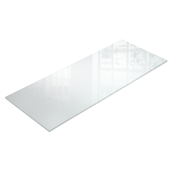 Rechteckige transluzente Glas-Tischplatte