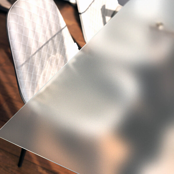 Rechteckige transluzente Glas-Tischplatte