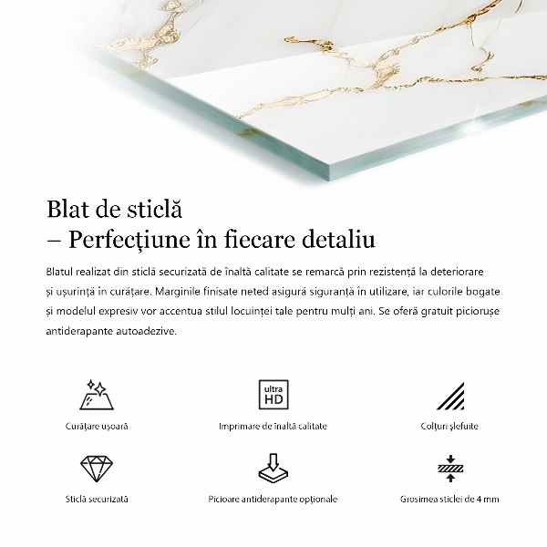 Rechteckige tischplatte glas Der Charme von Naturholz