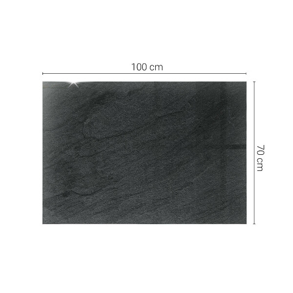 Rechteckige tischplatte glas Steintexturmotiv