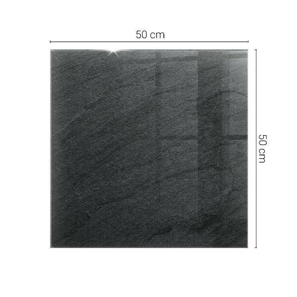 Rechteckige tischplatte glas Steintexturmotiv
