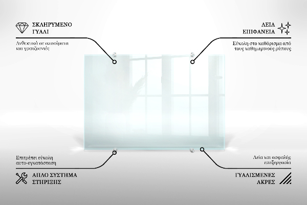 Spritzschutz für die Küche transparent 140x70 cm