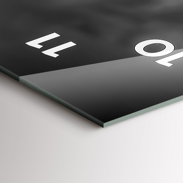 Vertikale Uhr mit motiv Effelturm Paris