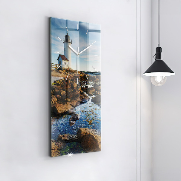 Vertikale Uhr Annisquam-Leuchtturm