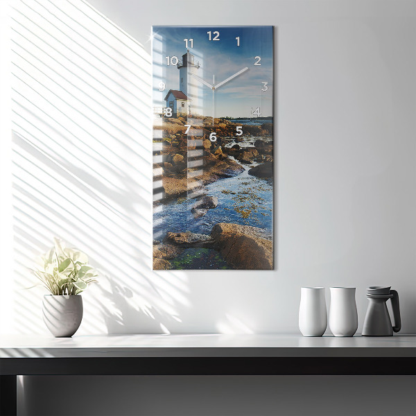Vertikale Uhr Annisquam-Leuchtturm