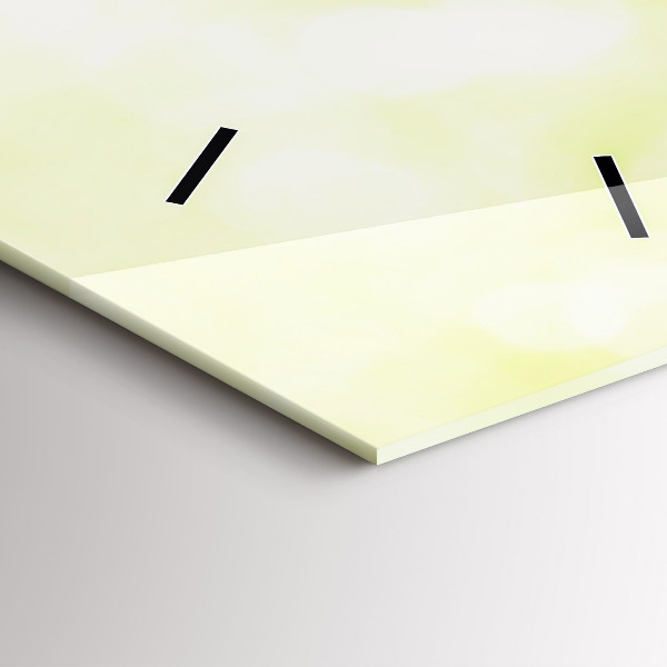 Vertikale Uhr Grünes Gras