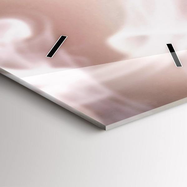 Vertikale Uhr mit motiv Eine Tasse Kaffee