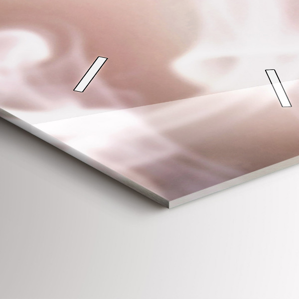 Vertikale Uhr mit motiv Eine Tasse Kaffee