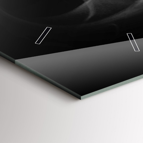 Vertikale Uhr mit motiv Tasse Kaffee