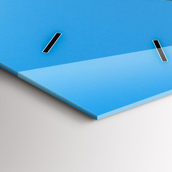 Vertikale Uhr mit motiv Aussicht auf die Berge