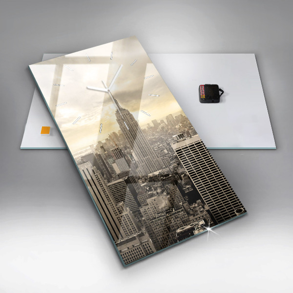 Vertikale Uhr Türme in New York