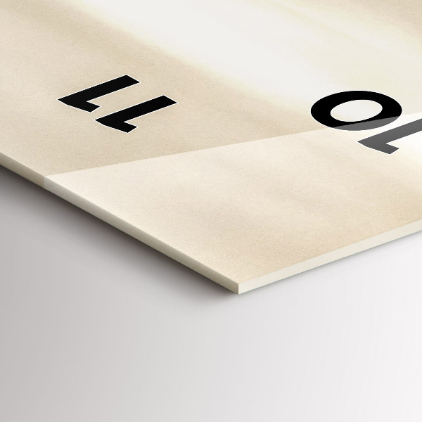 Vertikale Uhr Landschaftspanorama von Paris