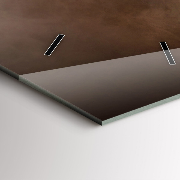 Vertikale Uhr mit motiv Kaffeebohnen