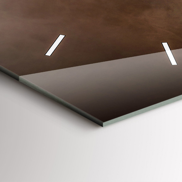 Vertikale Uhr mit motiv Kaffeebohnen