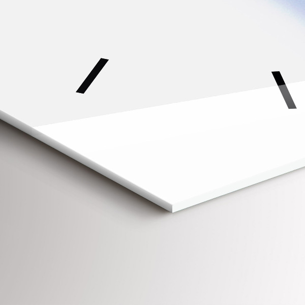 Vertikale Uhr mit motiv Nahaufnahme von Wasser