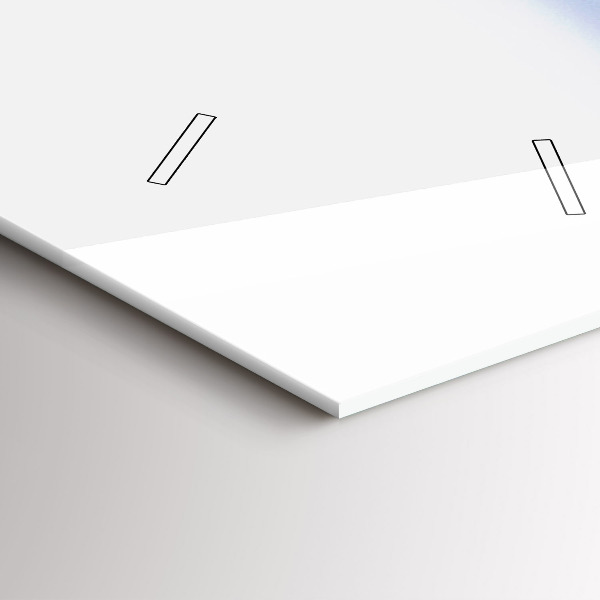 Vertikale Uhr mit motiv Nahaufnahme von Wasser