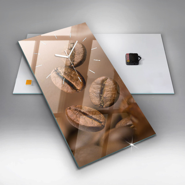 Vertikale Uhr mit motiv Abstrakte Farben