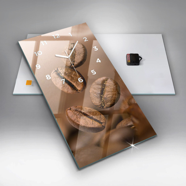 Vertikale Uhr mit motiv Abstrakte Farben