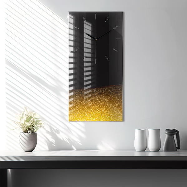 Vertikale Uhr Orangensaft