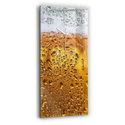 Vertikale Uhr mit motiv Bierkrug