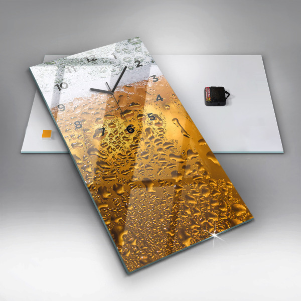 Vertikale Uhr mit motiv Bierkrug