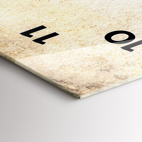 Vertikale Uhr Abstraktes Porträt einer Frau