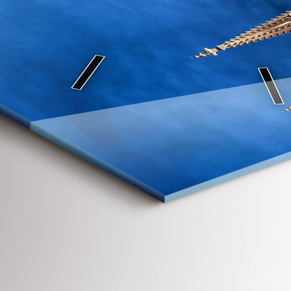 Vertikale Uhr mit motiv Brücke in Deutschland