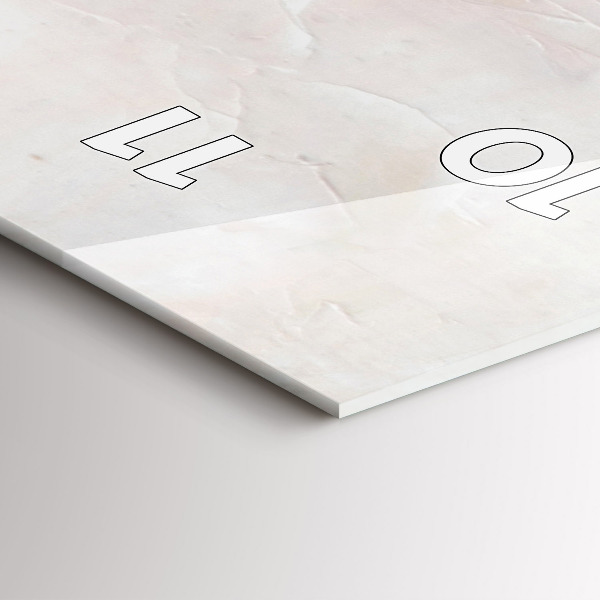 Vertikale Uhr mit motiv Ölgemälde Jacht Meer