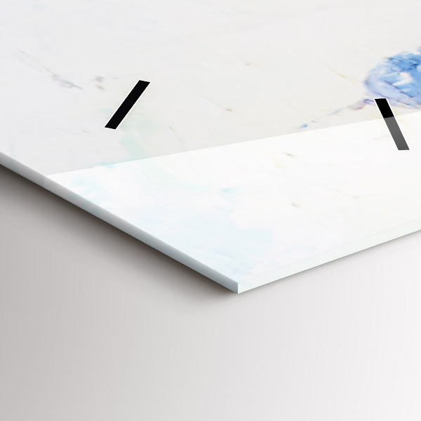 Vertikale Uhr Ölgemälde