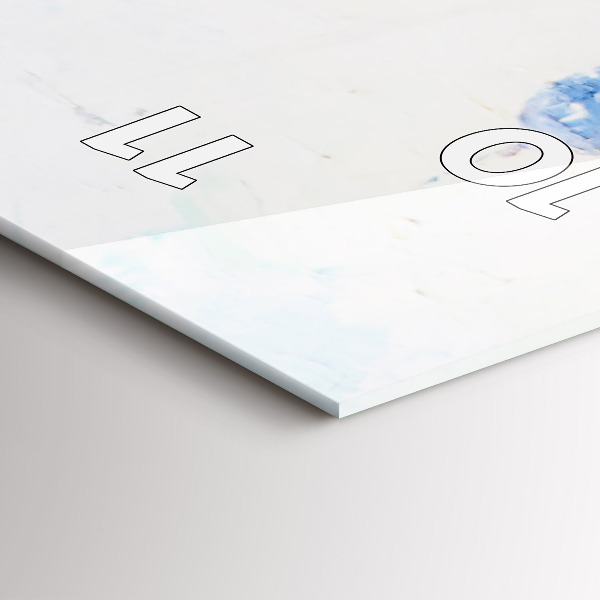 Vertikale Uhr Ölgemälde