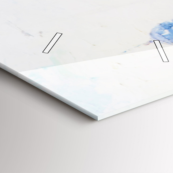 Vertikale Uhr Ölgemälde