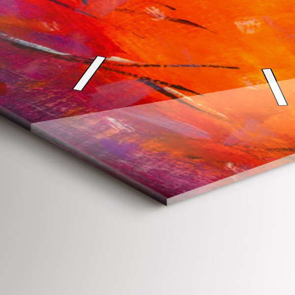 Vertikale Uhr Pärchen im Wald