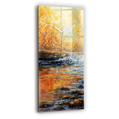 Vertikale Uhr Schöne Kunst