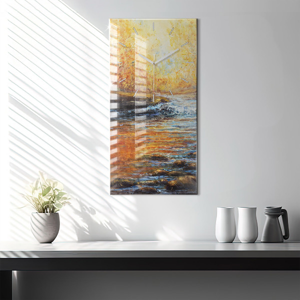 Vertikale Uhr Schöne Kunst