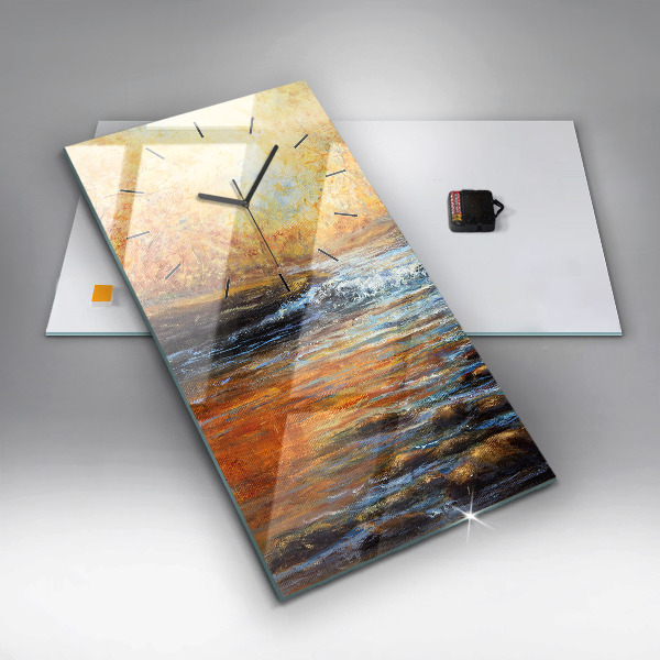 Vertikale Uhr Schöne Kunst