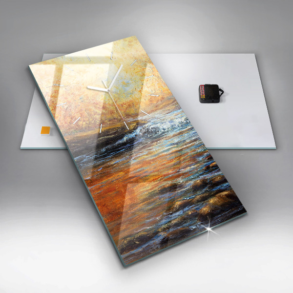 Vertikale Uhr Schöne Kunst