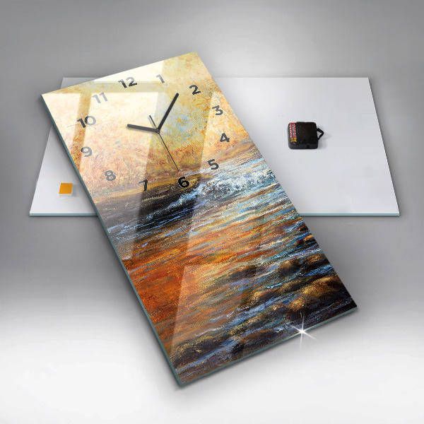 Vertikale Uhr Schöne Kunst