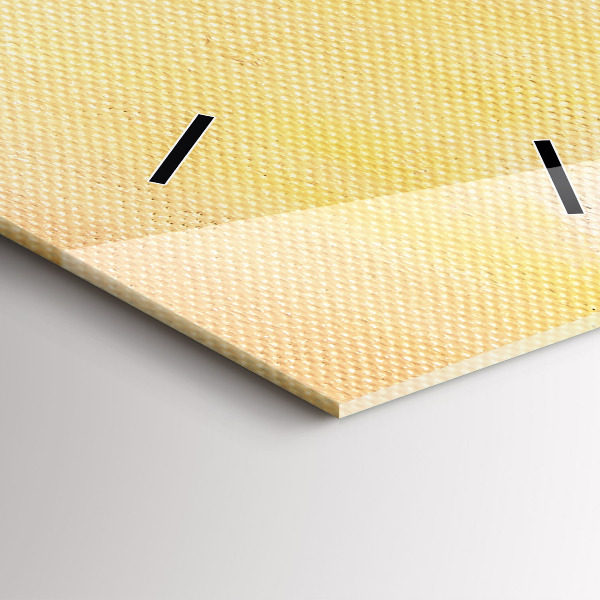 Vertikale Uhr Ölkomposition in einem Wald